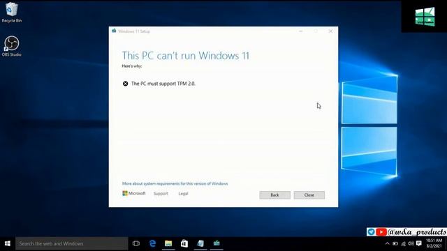 How to Download&Install Windows 11/windows 11 TPM 2.0 error fix смотреть онлайн