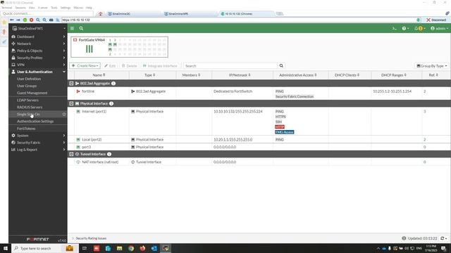 FortiGate Radius Configuration