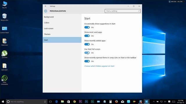 How to switch between Start menu and Start screen in Windows 10 смотреть онлайн