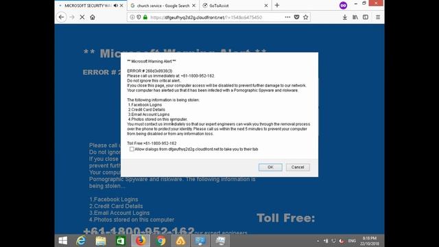 Scambaiting a noisy tech support scammer смотреть онлайн
