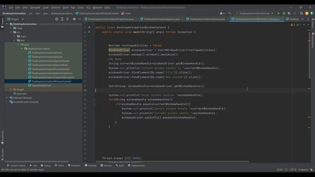 9. How to handle multiple windows in win app driver for desktop app automation смотреть онлайн