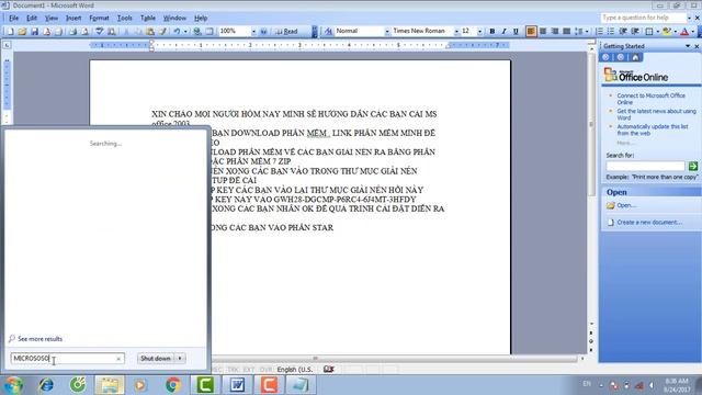 Hướng dẫn download và cài đặt office 2003 đơn giản смотреть онлайн