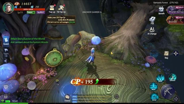 Genesis: Nexus World & 16 Giftcodes Gameplay - MMORPG Game Android