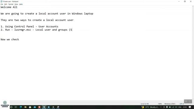 How to Create a New User Account on Windows 10 with Administrator Rights | Local Account смотреть онлайн