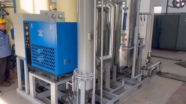 Ammonia cracker nitrogen generator used in the bright annealing process of ultra-thin copper strip смотреть онлайн