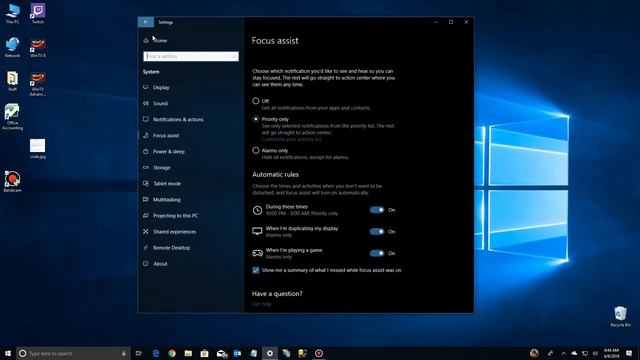 Stop In-Game Notifications - Windows 10 April 2018 Update смотреть онлайн