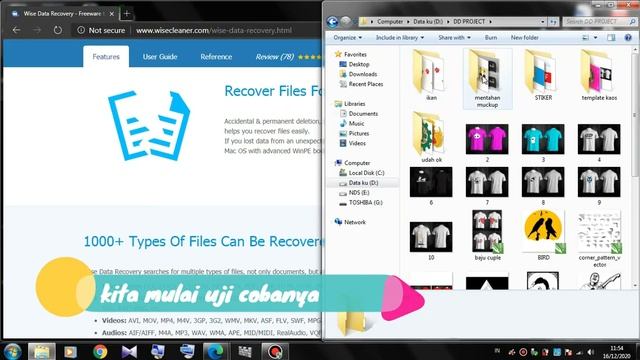 mengembalikan data yang sudah terhapus total menggunakan Wise Data Recovery смотреть онлайн