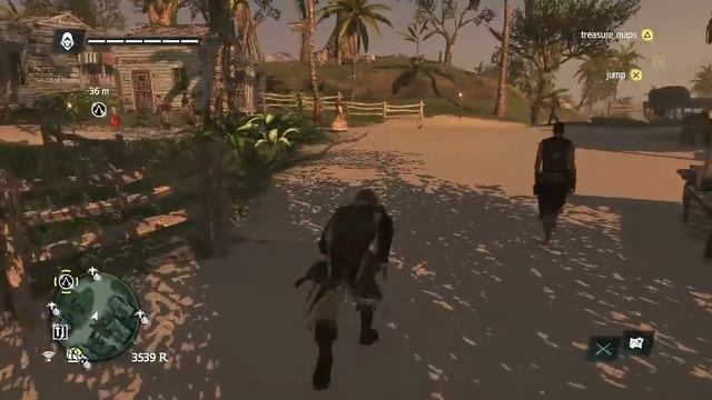 Assassin's Creed 4 Black Flag Walkthrough Part 22 - Templar Hunt Vance Travers 100% Sync AC4 смотреть онлайн