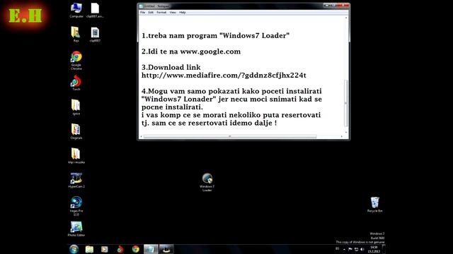 Kako popraviti Windows 7 Build 7600 This copy of windows is not genuine смотреть онлайн