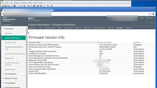 HPE iLO Device Inventory with Fiber Channel (FC) HBA смотреть онлайн