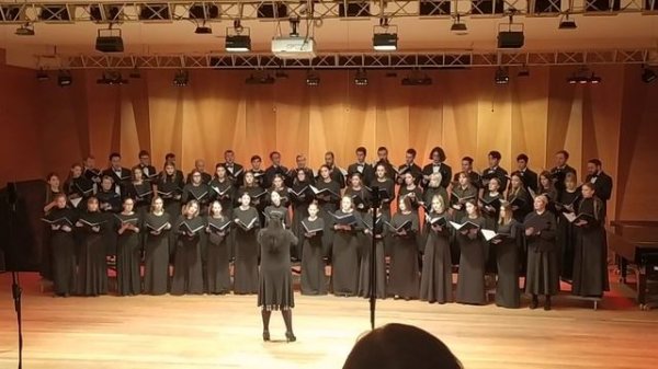 «Горные вершины», А.Шнитке, М.Лермонтов, Академический хор ПГК