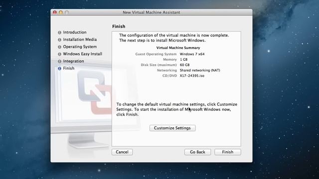 How to use VMware Fusion 5 to install Window 7 on Macbook or iMac смотреть онлайн