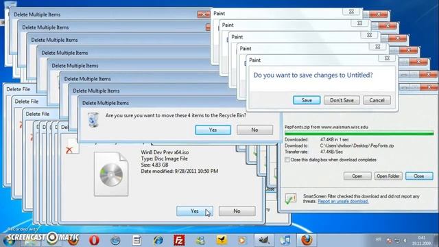(OLD) Windows 7 Professional Crazy Error смотреть онлайн