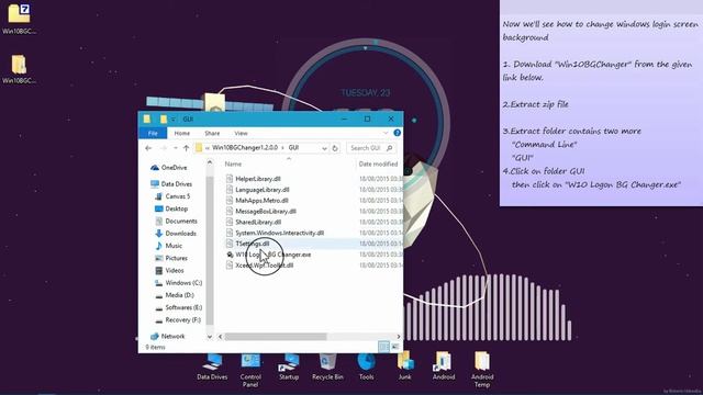 How to change windows 10 login screen background смотреть онлайн