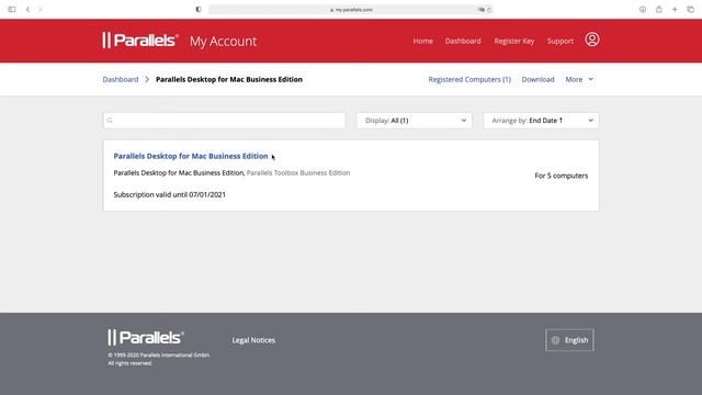 Parallels Desktop for Mac Business Edition - Parallels My Account에서 Windows 이미지 설정 смотреть онлайн