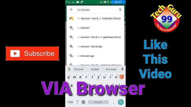 Fastest browser for Android 2018 | Best Internet browser for Android 2019 | Tech99Guru смотреть онлайн