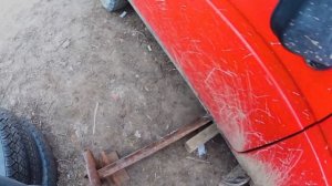 Опрокидыватель нивы своими руками.(Прошу прощения за звук)