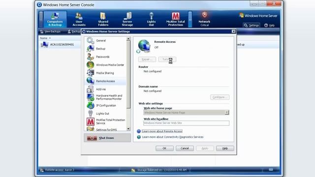 Acer Aspire easyStore - Remote Access смотреть онлайн