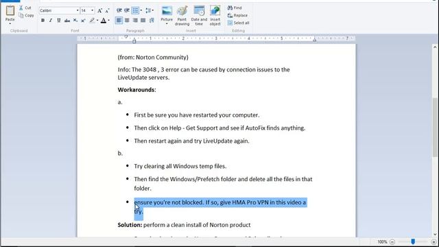 Fix error code 3048,3 while updating your Norton product смотреть онлайн