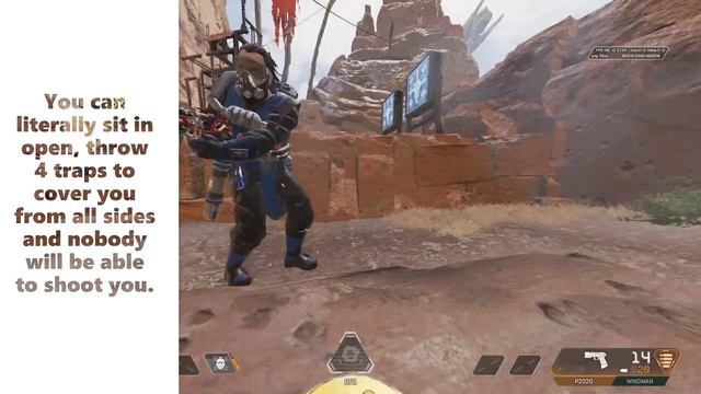Caustic God mode in Season 13 (Forgive my default windows video editor editing) смотреть онлайн
