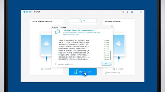 Wondershare Dr.Fone - Phone Transfer - Transfer Data from Android to Android смотреть онлайн