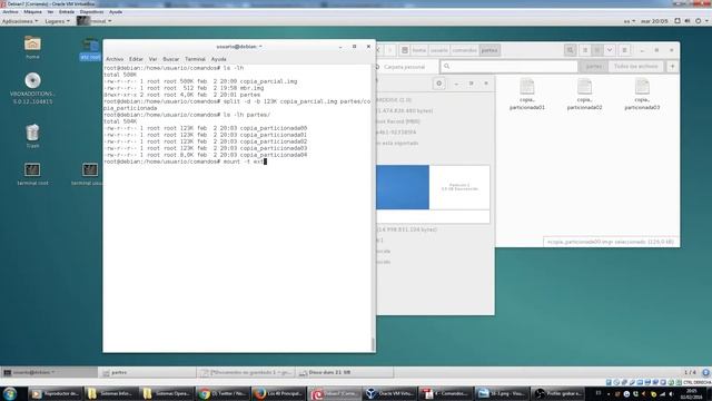 comandos dd (copias de seguirdad) y split (dividir archivos) y un poco de mount смотреть онлайн