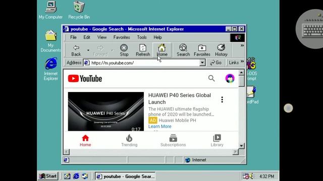 COOL WINDOWS 98 SIMULATOR смотреть онлайн