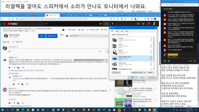 리얼텍 드라이버 설치했는데 재생장치에 모니터 모양만 있어요. смотреть онлайн