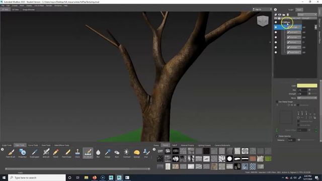 3D Texturing tutorial 01 (painting in Mudbox) смотреть онлайн