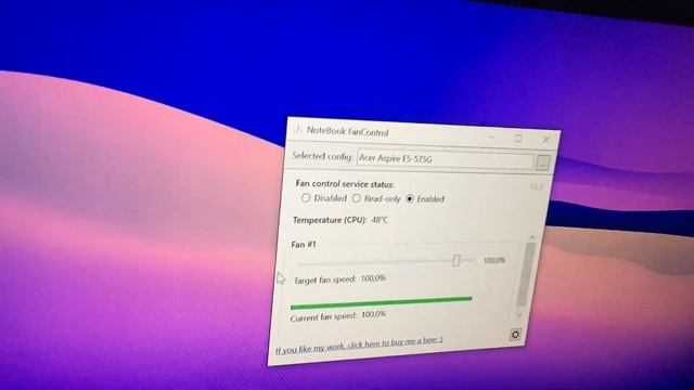 controlar o cooler do notebook Acer смотреть онлайн