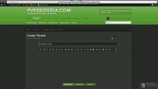 Desteria Forum How To - How to Make a Post смотреть онлайн