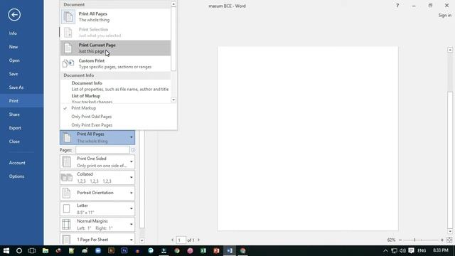 A to Z MS Word 2007+2010+2013+2016+ Part-1 (File Menu) by AB Masum sir, Online Computer Center смотреть онлайн