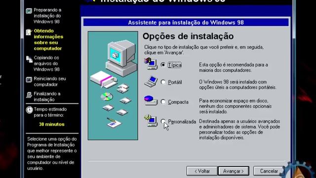 Instalação do Windows 98 com CD de Boot - http://www.professorramos.com смотреть онлайн