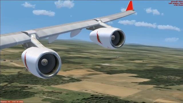 FSX Flight Simulator X HD - Landing at Colombo [ HD ] смотреть онлайн