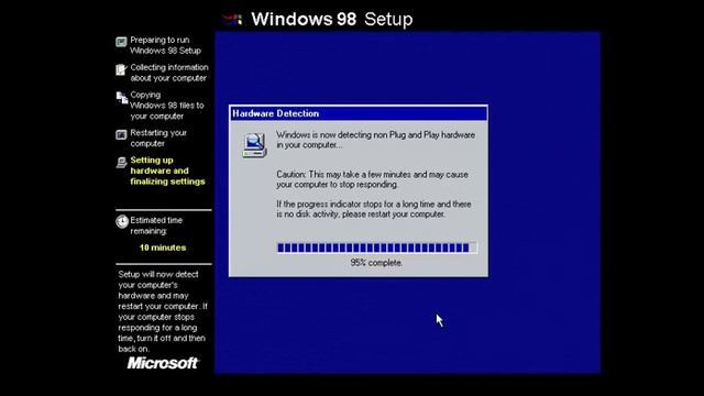 Windows 98 SETUP in 2022 смотреть онлайн