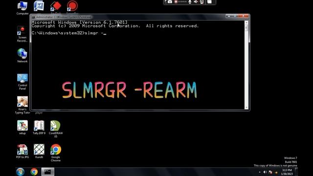 How to fix Windows 7 not Genuine || Bar Bar Black Screen Hona. смотреть онлайн