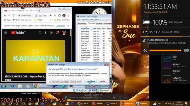 Iskoolmates OBB has BSOD VM (Windows 7 Ultimate HP OEM) смотреть онлайн