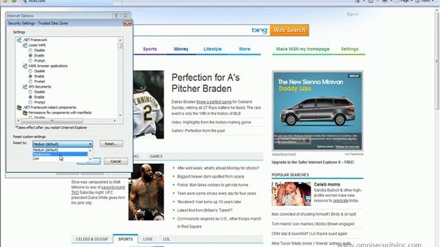 Configuring Windows Vista and Internet Explorer Geovision Webcam.avi смотреть онлайн