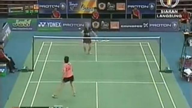 Badminton 2008 Malaysia Open -WSF- L Zhu vs T Rasmussen -7/7 смотреть онлайн