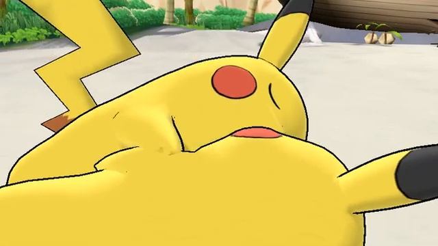 Pikachu (Male) and Pikachu (Female) Kissing смотреть онлайн