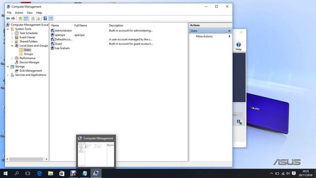 How to make Users and Groups on Windows 10 смотреть онлайн