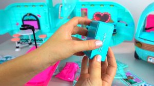 Автобус Кемпер Глемпер ЛОЛ и Элис. Игровой набор Дом на колесах с куклой Glamper LOL Surprise