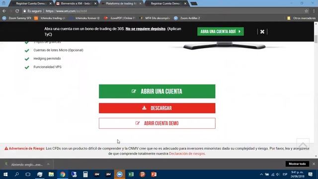 Cómo Crear la Cuenta DEMO e Instalar el MetaTrader4 смотреть онлайн