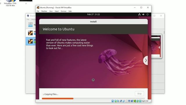 How to Install Ubuntu Linux 22.04 in Windows 10/11 on VirtualBox (Error fixed) ।Bangla Tutorial 202 смотреть онлайн