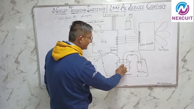 Window ac wiring & parts student review Devansh Gupta | Nexcuit training Institute смотреть онлайн