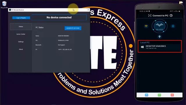 Remote PC Access | Mirror PC Screen to Android | Control PC From Android Phone via WiFi - In Hindi смотреть онлайн