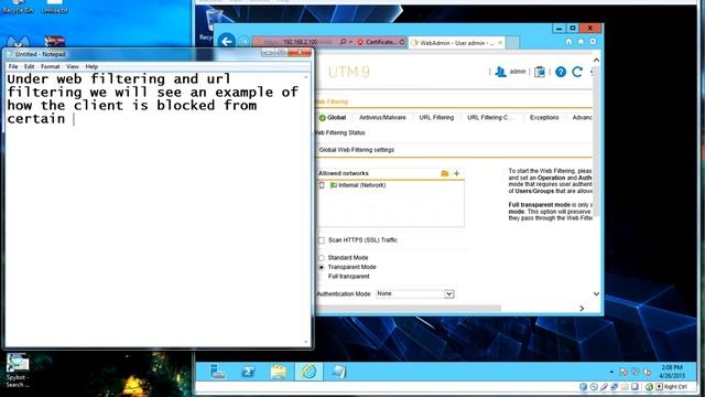 How to Block URLs on a client with Astaro Security Gateway v8 смотреть онлайн