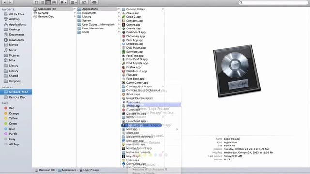 Logic Pro 9 - 64 Bit Mode Switch смотреть онлайн