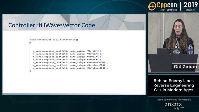 Behind Enemy Lines - Reverse Engineering C++ in Modern Ages - Gal Zaban - CppCon 2019 смотреть онлайн