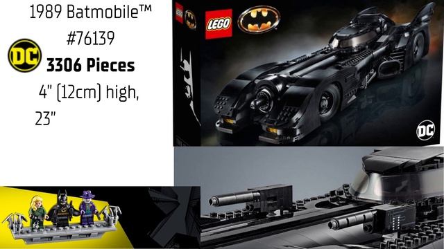 WHICH LEGO BATMAN SET (TUMBLER-BATMOBILE???) 76239 or 76240 or 76139 смотреть онлайн